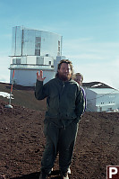 Mike and Val in Front of Subaru Telescope